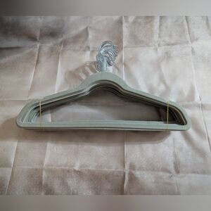 PRICE FIRM Set of Gray Velvet Hangers